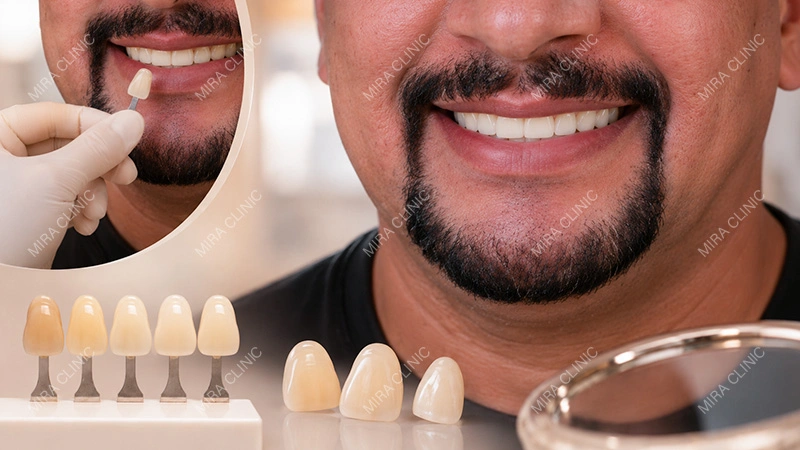 custom tooth shading